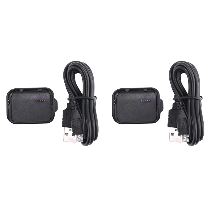 2X Smartwatch Battery Charger For Samsung Galaxy Gear 2 R380 Station Smart Watch SM-R380 Charging Dock Adapter Gender