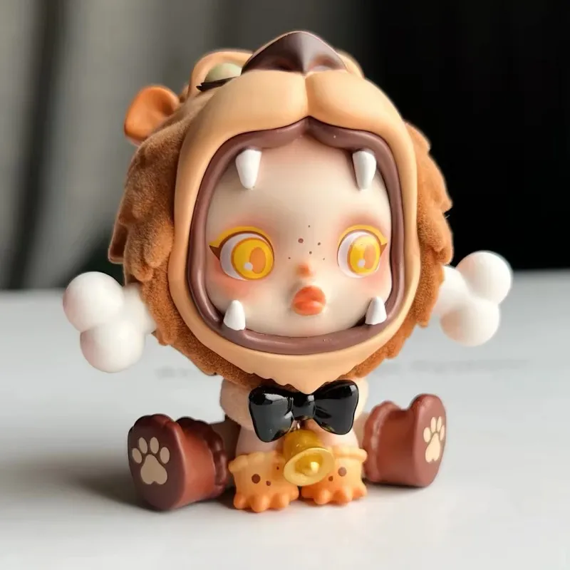 

Original Skullpanda X The Addams Family Series Blind Box Guess Bag Original Toys Doll Cute Action Anime Desktop Ornaments Gift