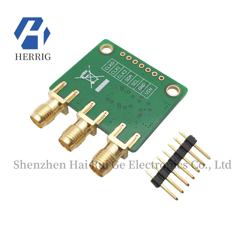 Si5351A 3-Channel Clock Signal Generator Module 8KHz-160MHz (4-Layer PCB)