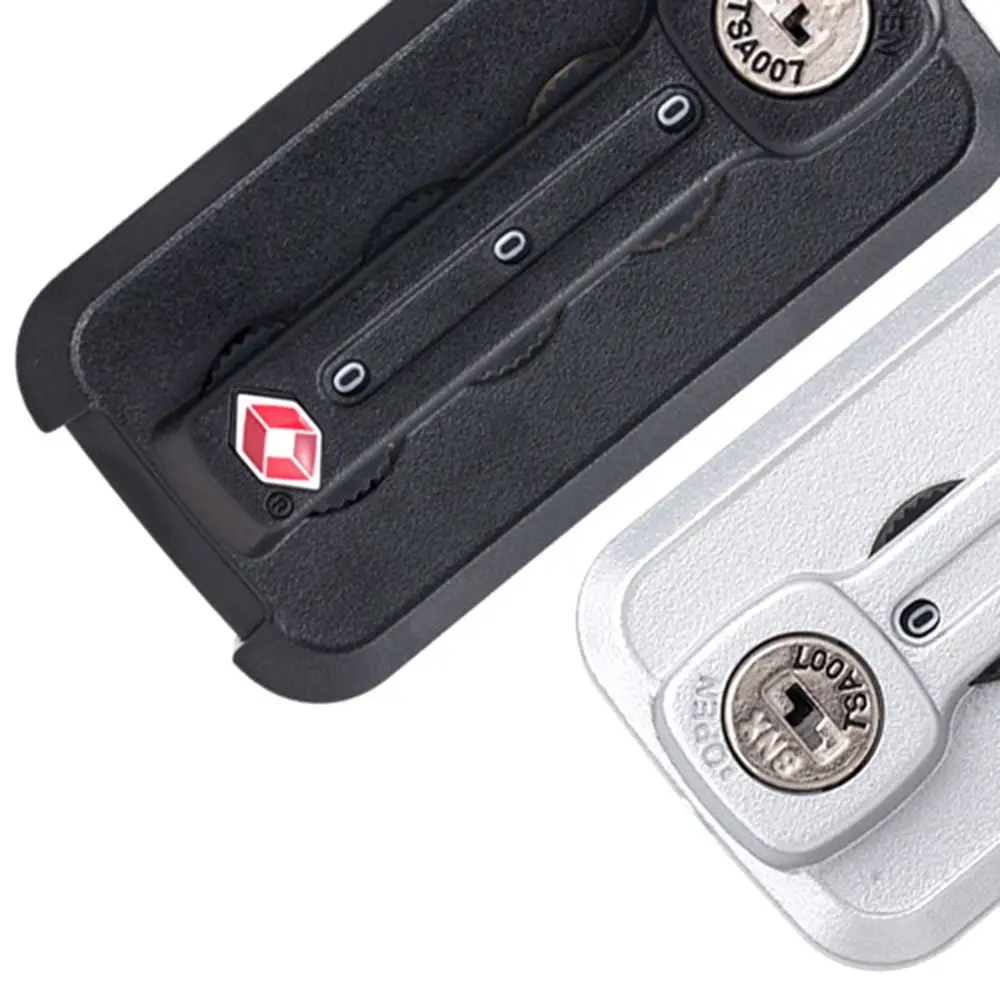 TSA 3 Digit Combination Lock Anti theft Lock Catch Suitcase Luggage Coded Lock Padlock Security Tool Customs Password Lock