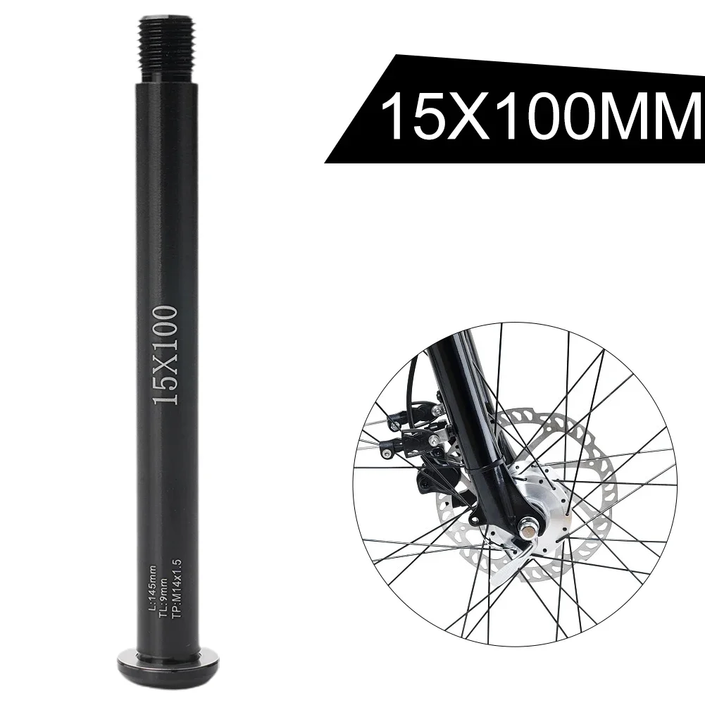 

Bicycle Front Fork Bike Thru Axle Outdoor 15x100mm 55g Bike Black 15x110mm Cycling Parts Sporting Goods Practical