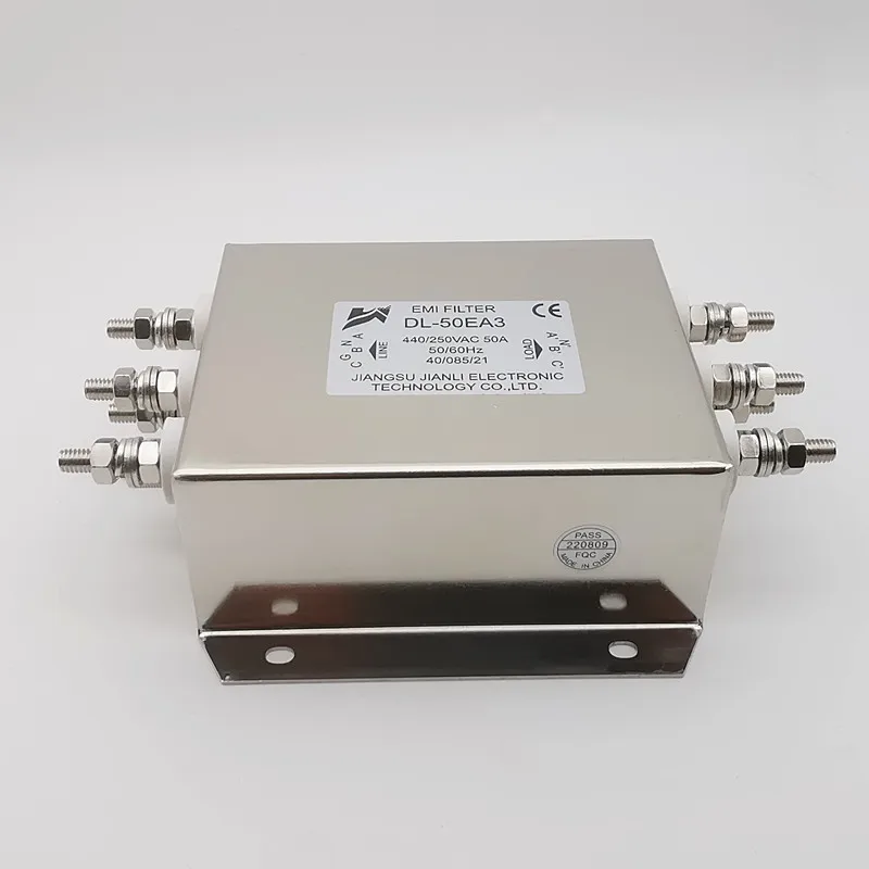 [ZOB] 100% NEW and original Jianli DL-50EA3 EMI Industrial grade power filter for three-phase four wire