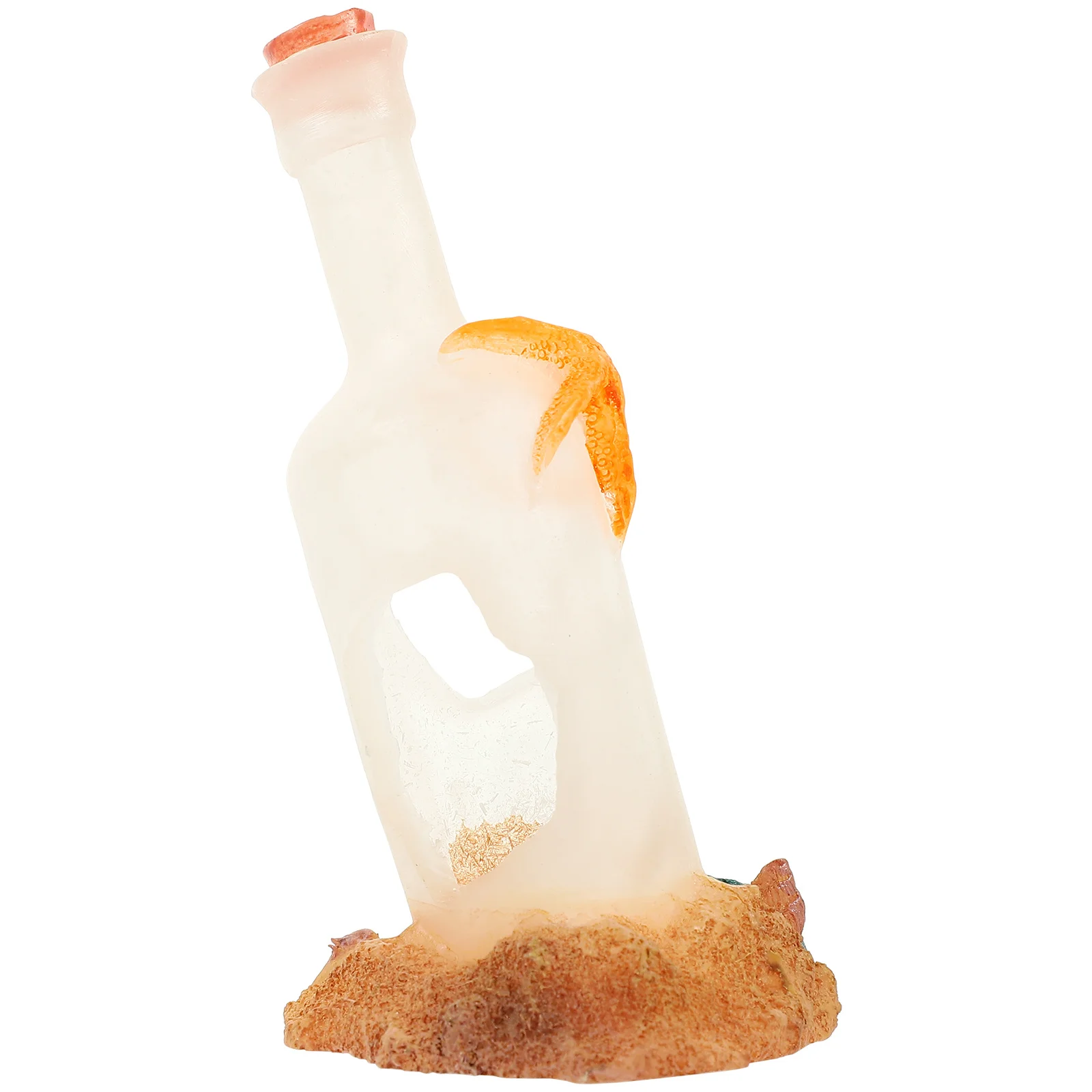 

Coral Fish Tank Aquarium Bottle Decor Resin Underwater Decorative Bottle Ornament Tabletop Aquarium Adornment Underwater Decor