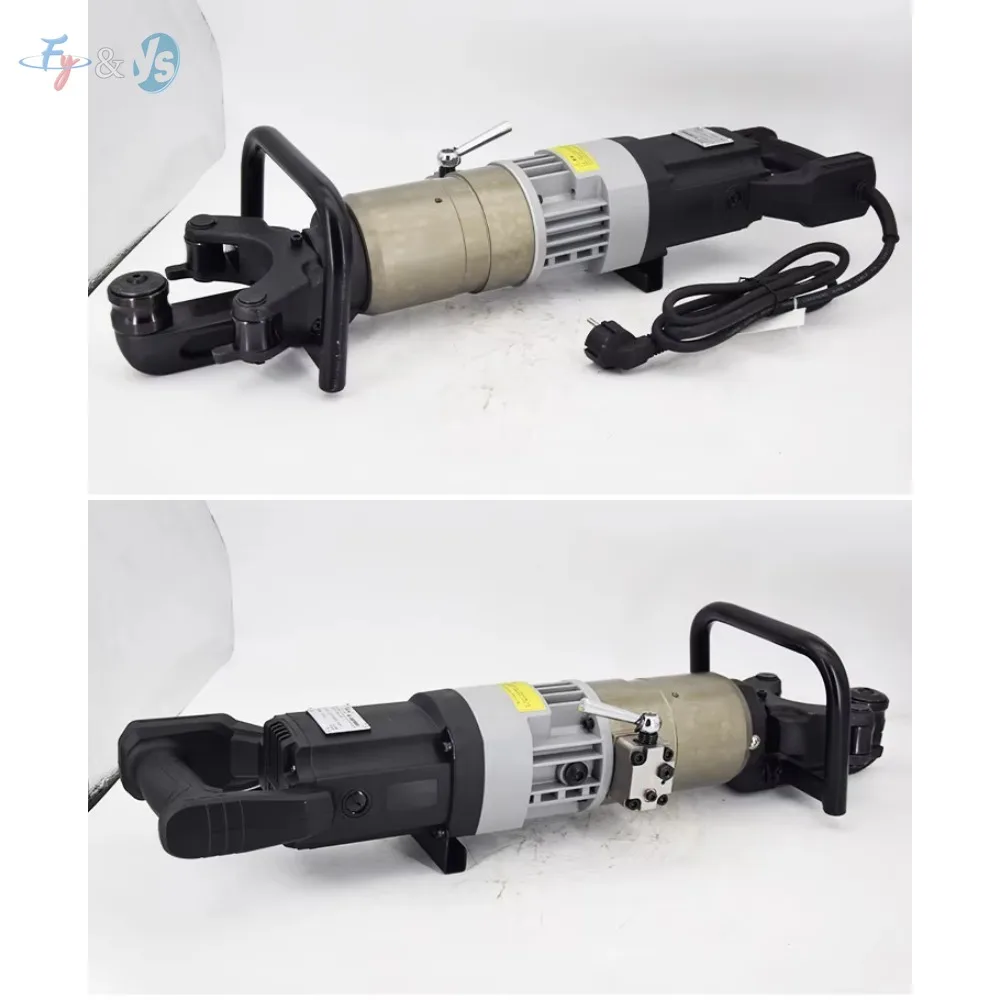 18-32mm Portable Steel Bending Machine–220V/110V Electric Hydraulic Rebar Straightening&Bending 2-in-1 Tool for Construction