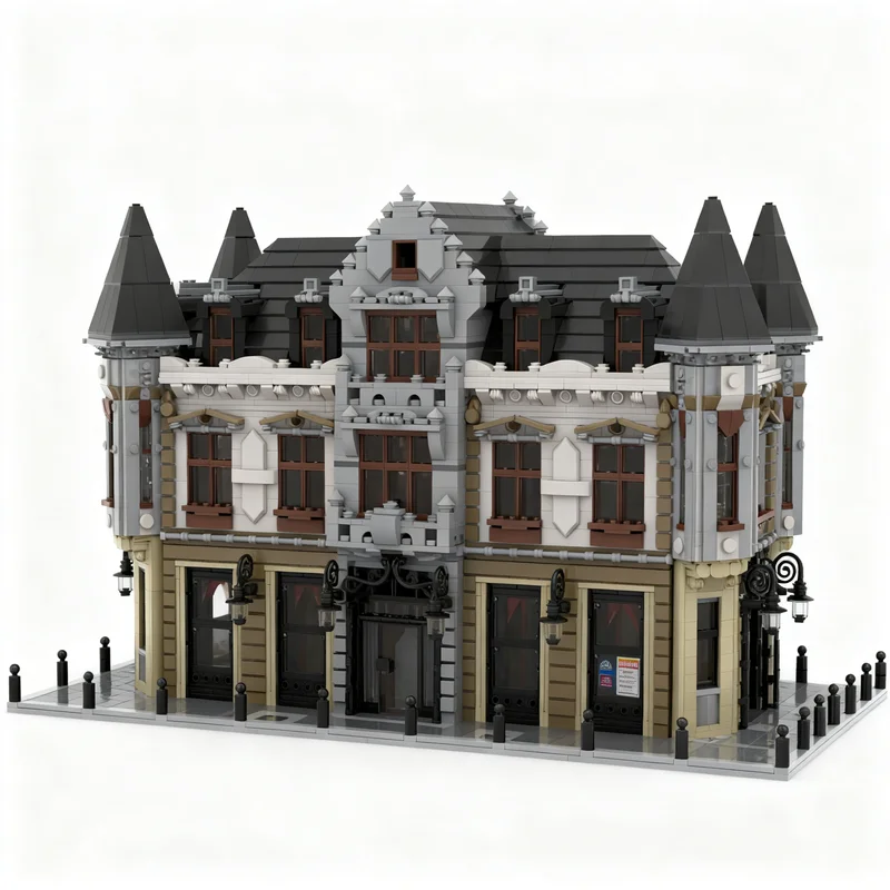10202pcs MOC City Town House Model Building Blocks Christmas Gift Construction Toy Collection Birthday Assemble Art Creative