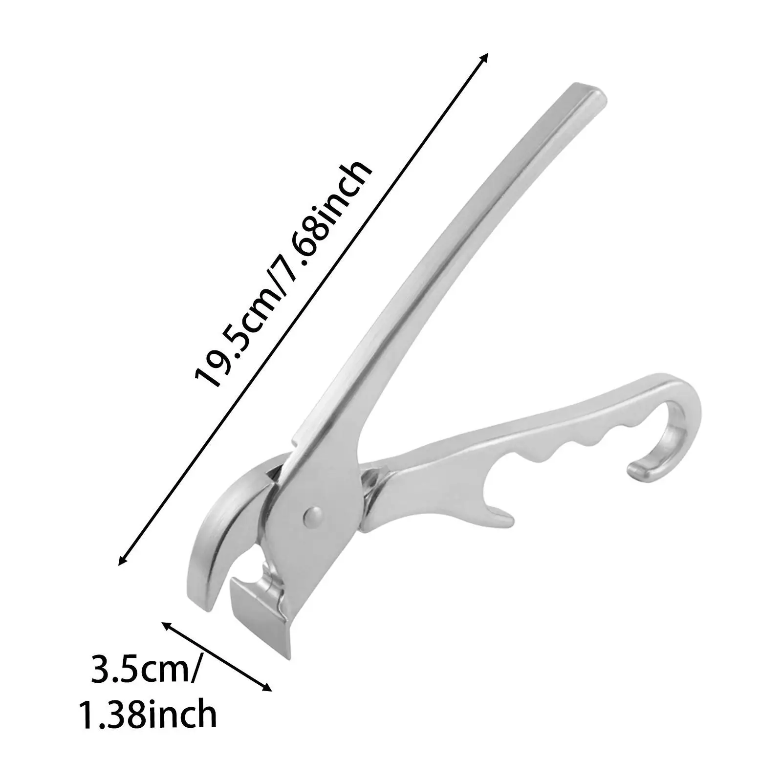 Heavy Duty Aluminum Pizza Pan Gripper Heat Resistant Kitchen Tongs Cooking Tray Clip for Home Use