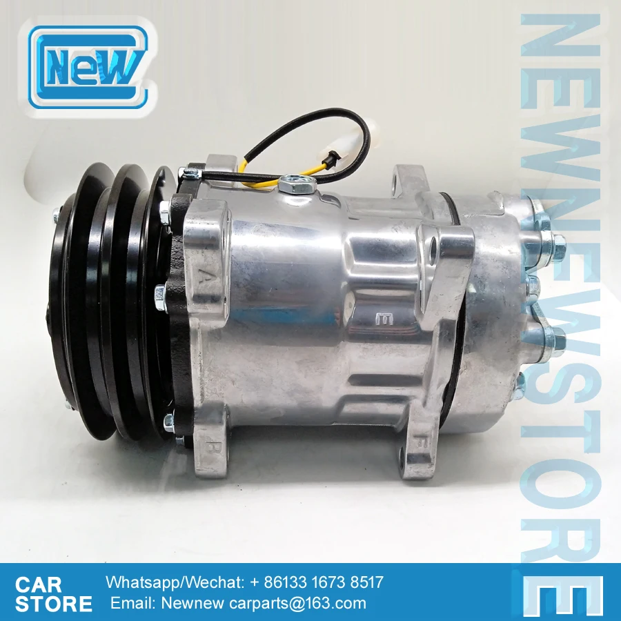 SD7H15 AC Compressor For Volvo Wheel Loader Excavator 14649606 VOE11412632 14518640 15082742 11104419 11412632 14506862 15082742