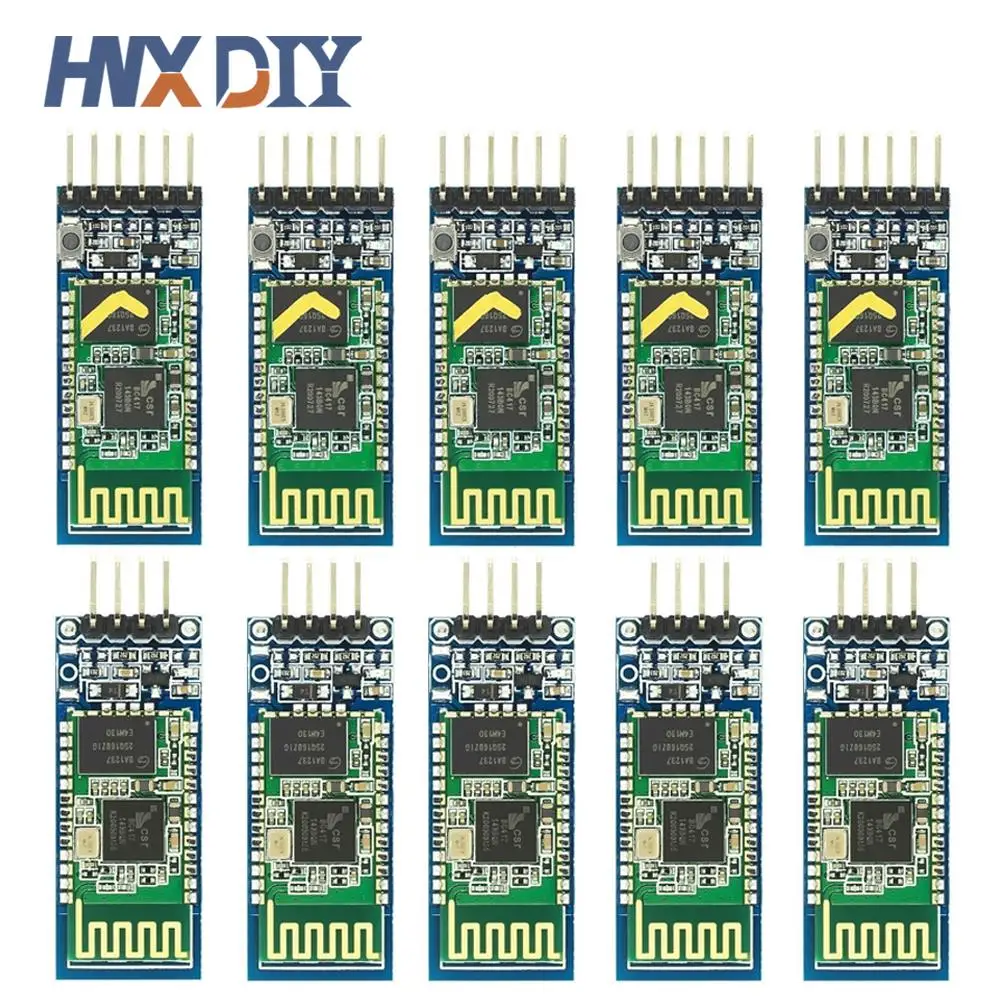 5 szt. HC-05 HC 05 hc-06 HC 06 RF bezprzewodowy moduł urządzenie nadawczo-odbiorcze Bluetooth Slave RS232 / TTL do UART konwerter i adapter