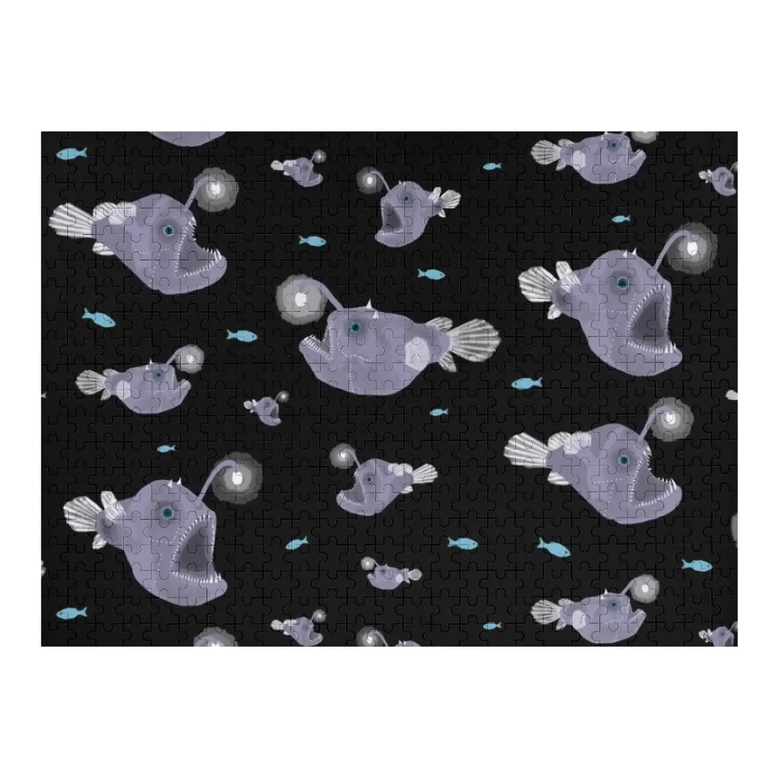 

Деревянная игрушка-пазл Anglerfish для детей, подарок на Рождество