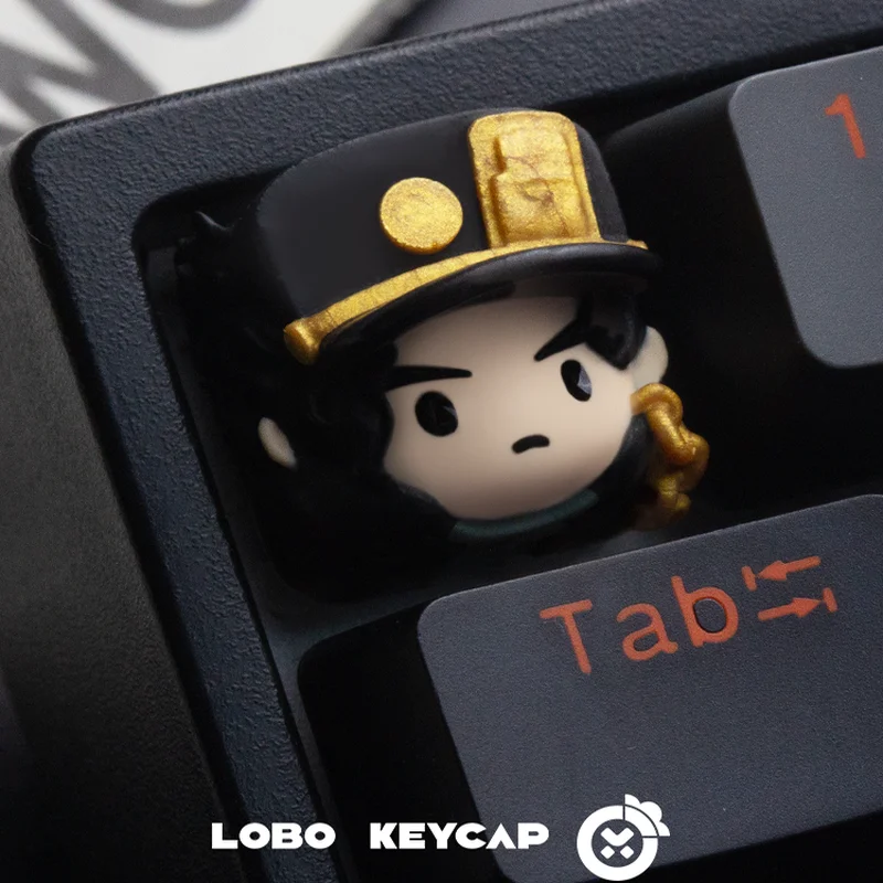JoJo's Bizarre Adventure Kakyoin Noriaki Kujo Jotaro Anime Character Merchandise Cool Esc Replacement Keyboard Accessory Keycap