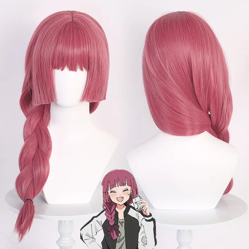 

Lonely Rock Kikuri Hiroi Cosplay Wig Silicone Realistic Scalp One-piece Thick Braid