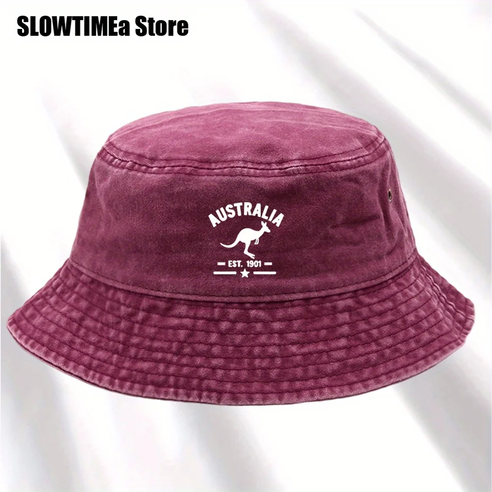 1pc Trendy Bucket Hat, Washed Hat, Event Party Hat, Multiple Color Options, Easy to Maintain Folded Hat, Foldable Fisherman Hat,