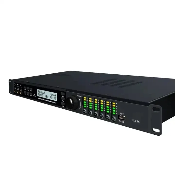 Home Theater System Audio Effect 5.1Channel 110V DSP Digital Processor For Karaoke