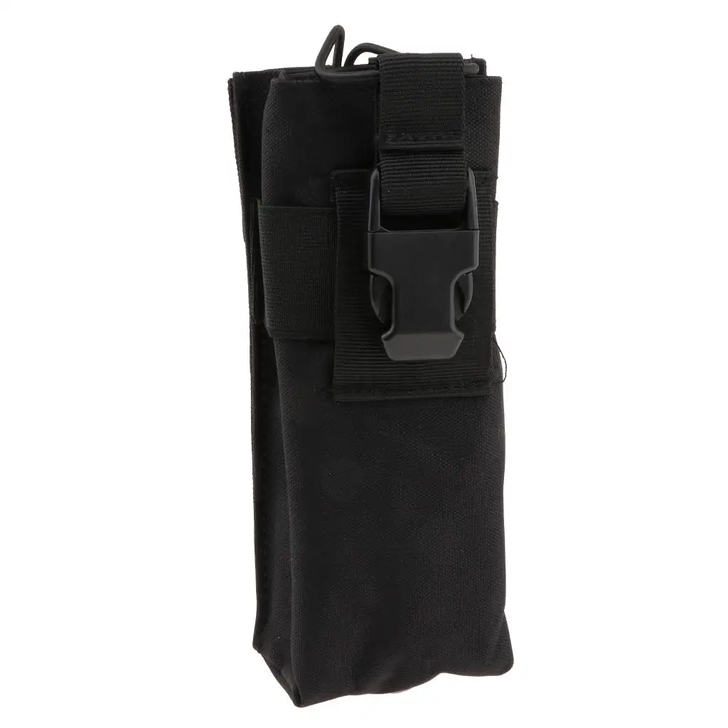 

Intercom Pocket Nylon Walkie Talkie Holder Case Outdoor Two Way Radio Pouch for Hiking Camping Security