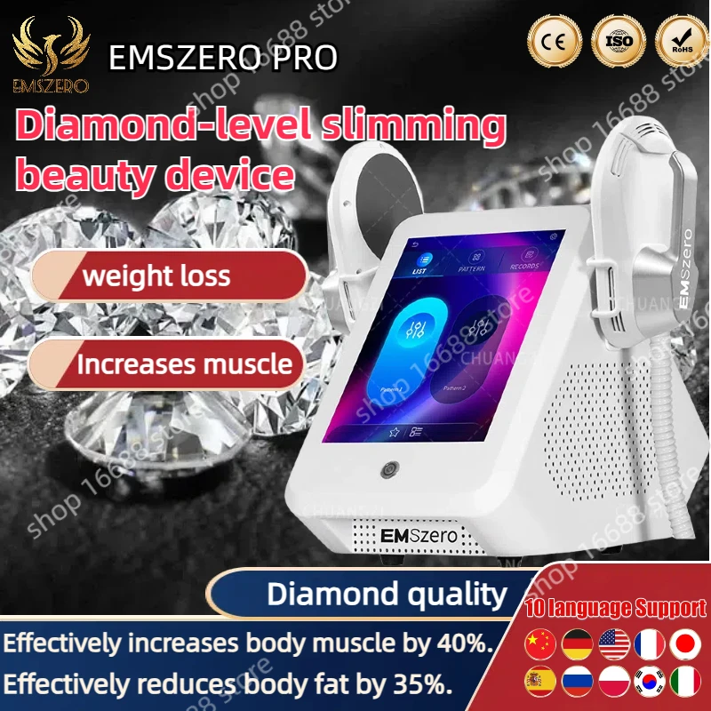 

2024 EMSzero Neo Body Sculpting Machine Shaping 14 Teslas 6000W EMSzero Radio Frequency RF Muscle Stimulator Equipment