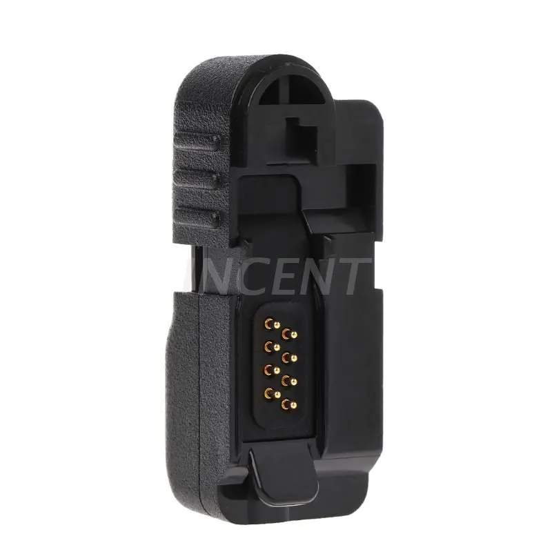 Audio Audio Adapter Connector for Motorola XiR P6600 P6628 XPR3500 DEP550 MTP3550 MTP3500 MTP3250 MTP3100 MTP3200 Walkie Talkie