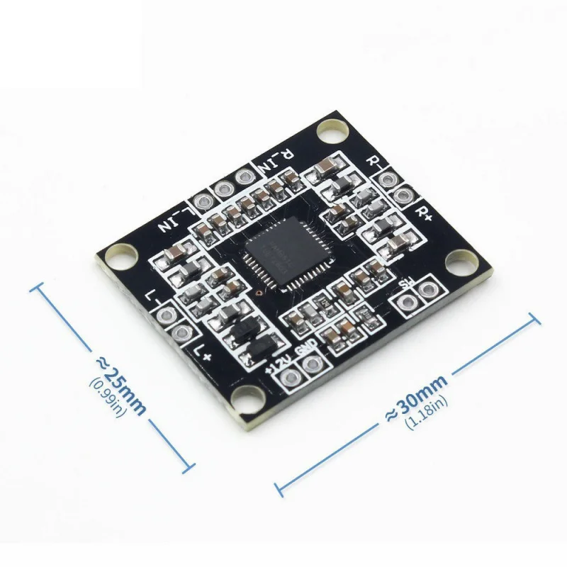 PAM8610 لوحة مضخم رقمي 2x15WDual قناة ستيريو DClass عالية مكبر كهربائي مجلس السبورة #2
