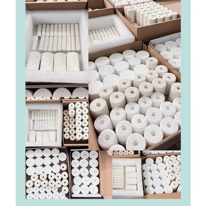 1PC Alumina Ceramic Plug, High Temperature Resistant Plug for Lab Corundum Tube Furnace Thermal Insulation