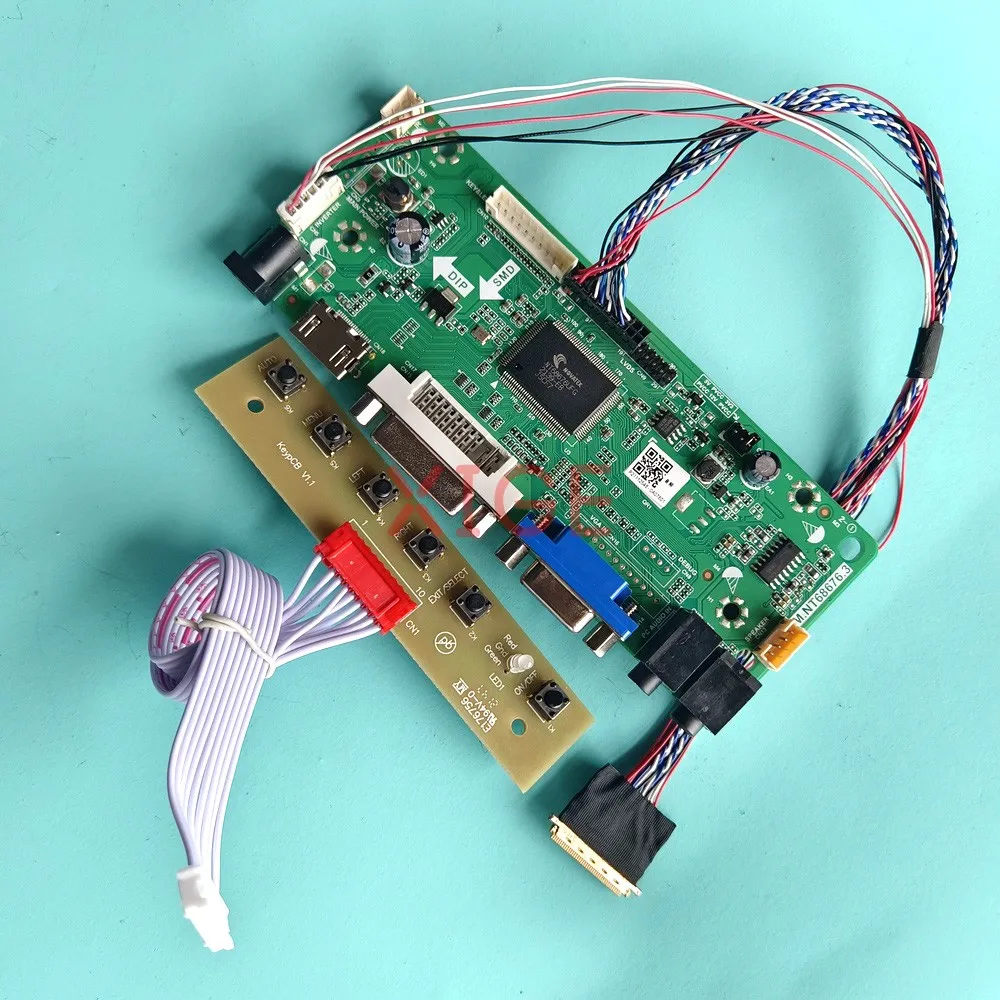 

Kit DIY For LP173WF1-TLB2 LP173WF1-TLC1 VGA DVI Laptop Screen 17.3" 1920x1080 HDMI-Compatible 40Pin LVDS Driver Controller Board