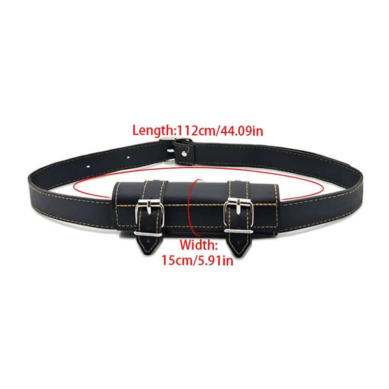 حزام من جلد البولي يوريثان لحامل سيف كاتانا في العصور الوسطى دعائم تنكرية لحامل غمد قاتل الشياطين #6