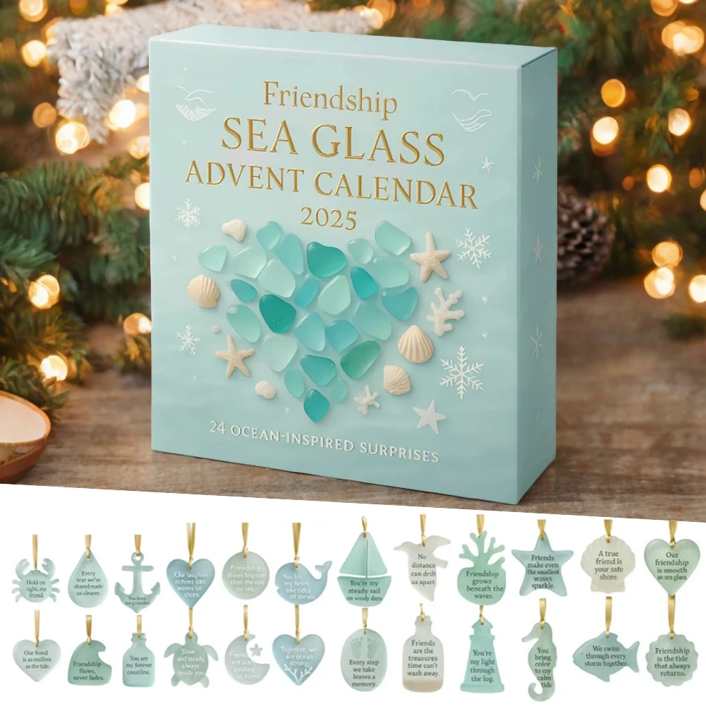 

Уникальные украшения из морского стекла, коллекционный подарок, миниатюрная подвеска ручной работы в виде рождественской елки для праздничного каминного дисплея