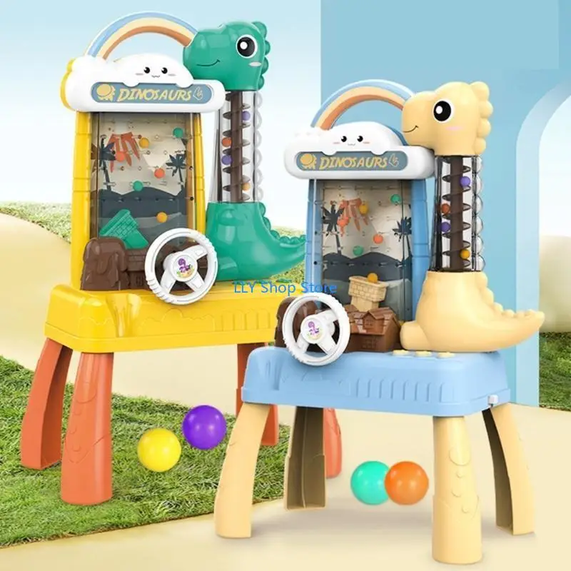لعبة لوحة الحفلات t8ud لعبة لآلة لعبة تعليم الطفل الكرتون Dinosaur Maze Ball