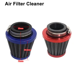 Universal 35mm  Motorcycle Mushroom Head Carburetor Air Filter Cleaner Intake Pipe Modified Scooter Motocross ATV