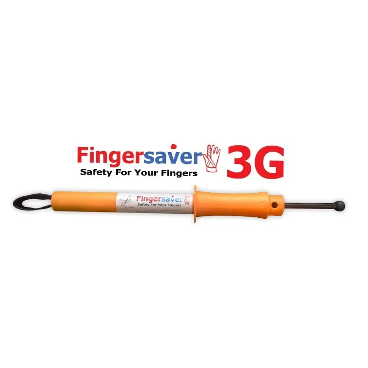 Schlag fester Polypropylen-Kunststoff griff für Fingers chutz Fingers parer 3g 850mm