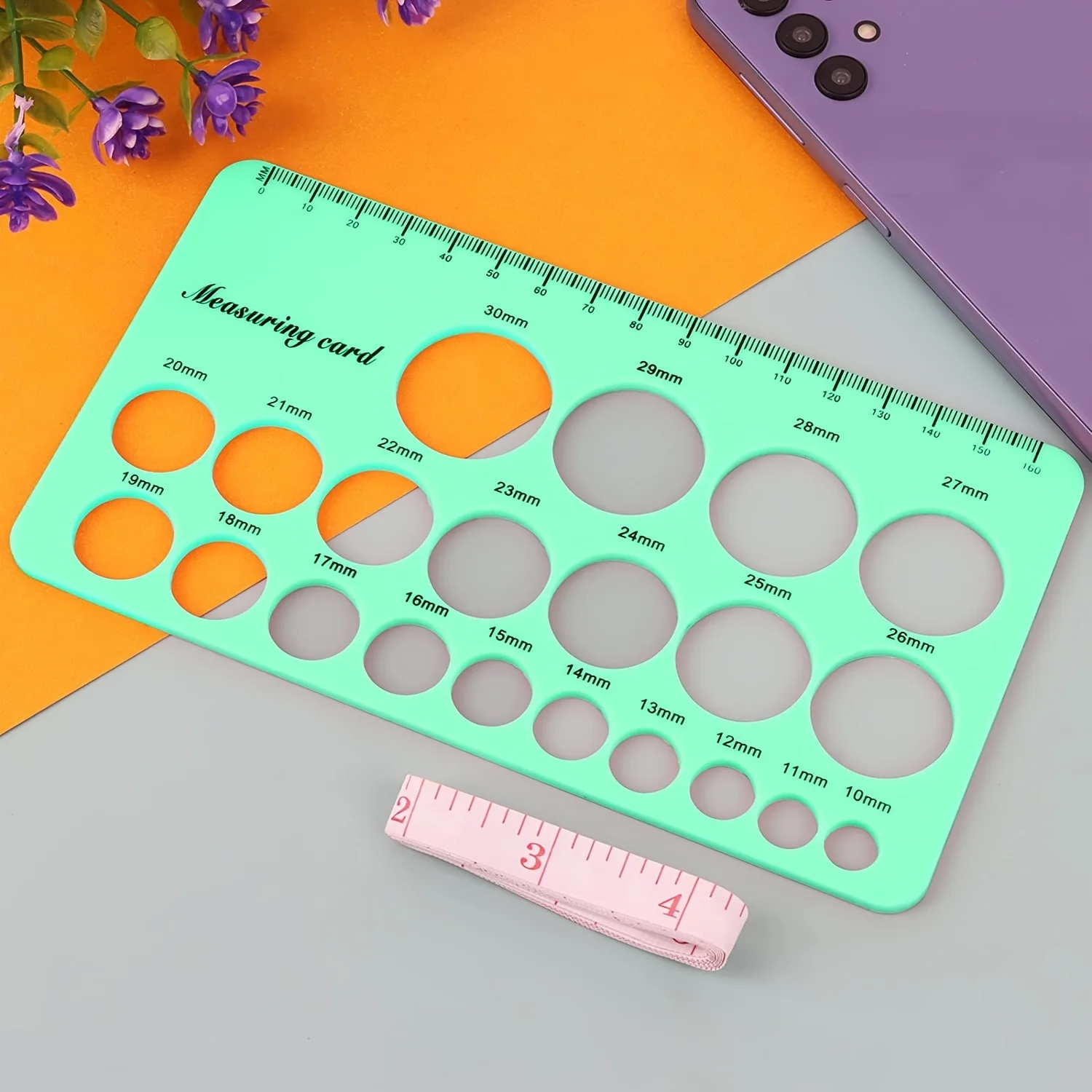 2pcs/set Ultra Soft Silicone Breastfeeding Measurement Set, Non-Invasive Breast and Flange Measurement Tools for Lactation Care