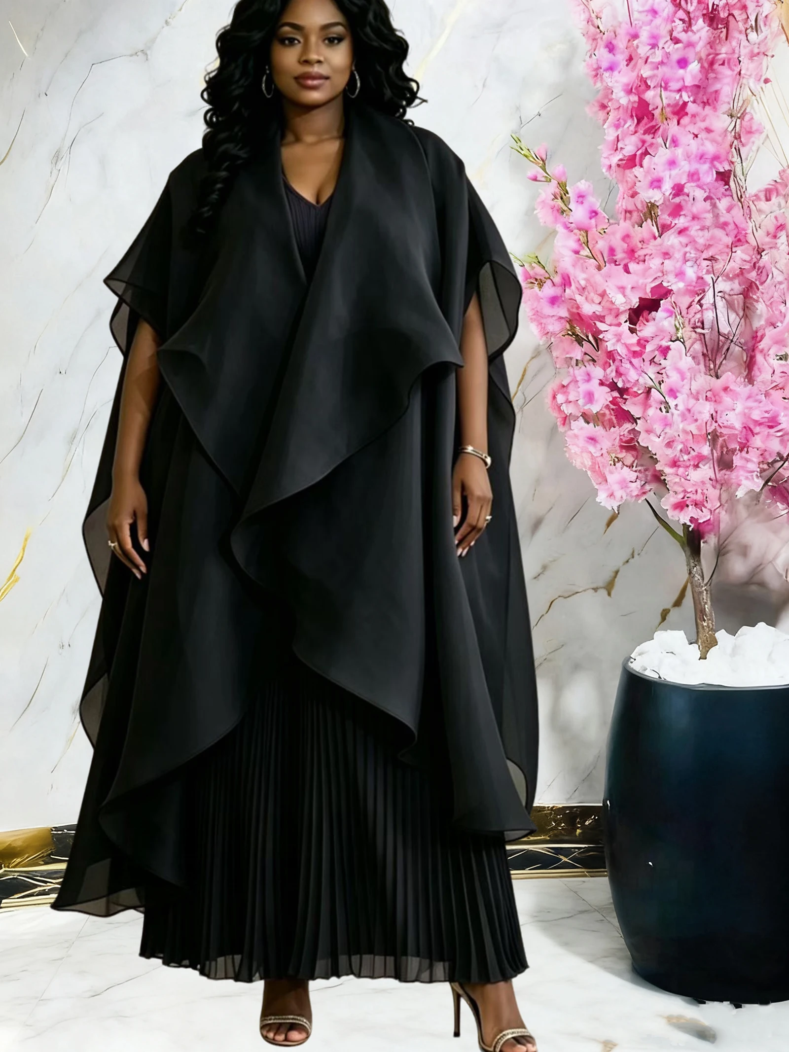 3 Pieces Elegant Feminine Dresses Set Nigerian Traditional Outfit Dashiki Robe Africaine Fashion African Dresses for Woman 2026