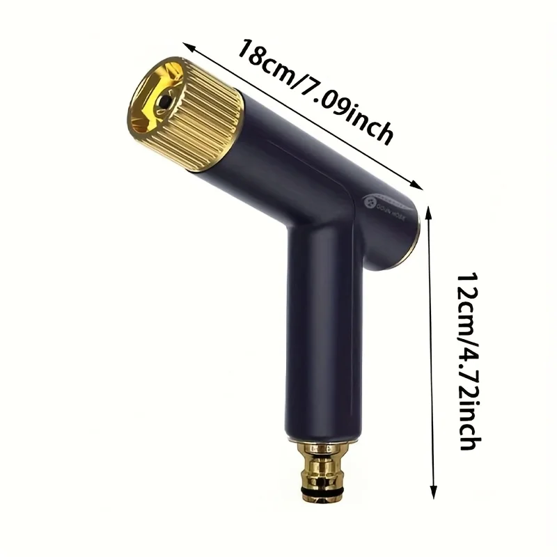 Irrigation Garden Watering Gun Portable Pressure Washers Gun Watering Sprinkler Hose Spray Nozzle for Car Washing Floor Cleaning