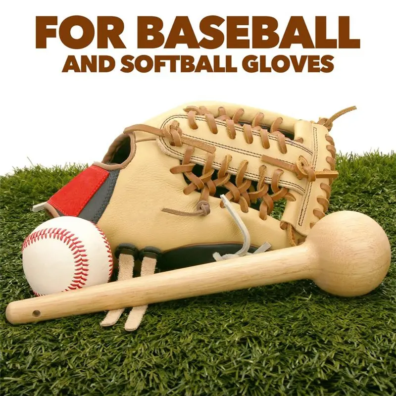 Baseball Glove Mallet High Quality Quick Create Ball Shaped Pocket Softball Glove Mallet Solid Construction Mallet