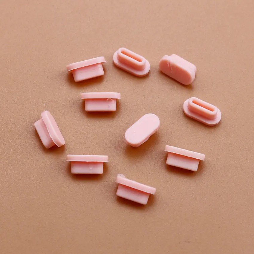 Пылезащитная заглушка JCD 10 шт., USB-порт для зарядки, силиконовая противопылевая заглушка, крышка для Iphone, Samsung, Huawei, Xiaomi, Пылезащитная заглушка для телефона