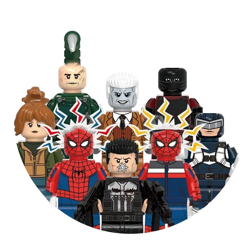 Image of G0231 G0232 Neue Bausteine Actionfigur zum Zusammenbauen Mini-Figuren Spielzeug mit Zubehör DIY Hobby Ausstellungsstücke Geschenke Geburtstagsgeschenk