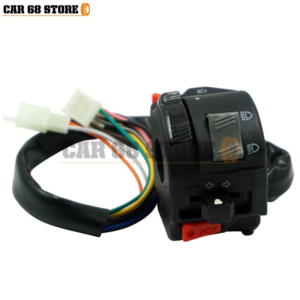 Motorcycle Horn Turn Signal Combination Switch Handle Switch Assembly Modified Switch Suitable For YAMAHA/RXKNEW 125