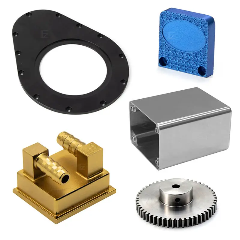 Custom Stainless Steel & Brass CNC Machining for Motorcycle Accessories Precision Milling 5-Axis CNC Services for Machining
