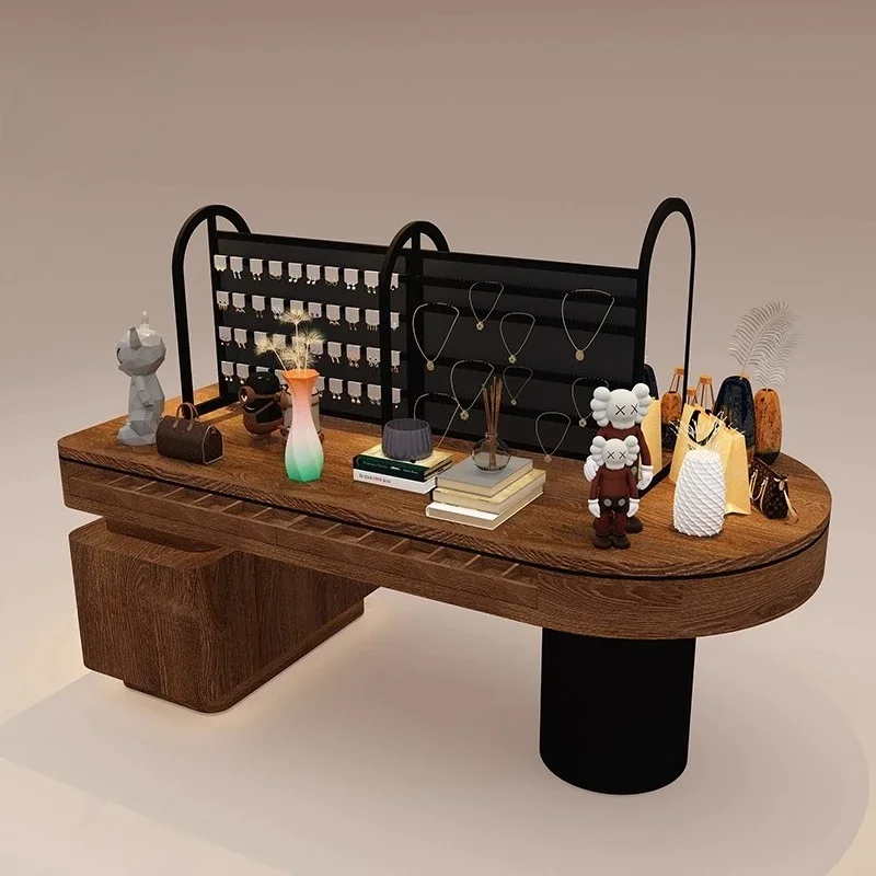Ancient Muxiang, Jewelry Display Cabinet Design Custom Clothing Store Shoe and Hat Store