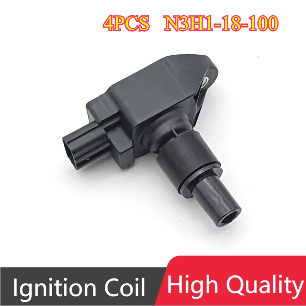 

4 шт. N3H1-18-100 N3H118100 UF501 N3H1181009U катушки зажигания для Mazda RX-8 RX8 1.3L R2 2004-2011 автомобильные аксессуары