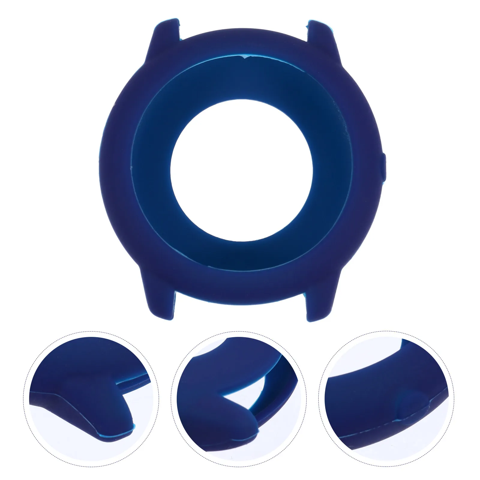 

Premium Silicone Watch Protective Case Compatible with Xiaomi Stylish Decorative Anti Scratch Anti Collision Watch