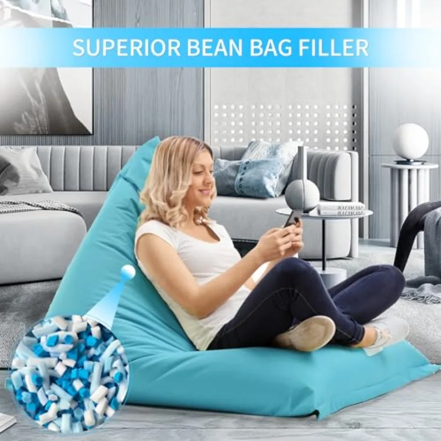 5LBS Shredded Memory Foam Filling Bean Bag Filler Added Gel Particles Comfortable and Soft Very Suitable for Filling Bean Bags - Detail 1