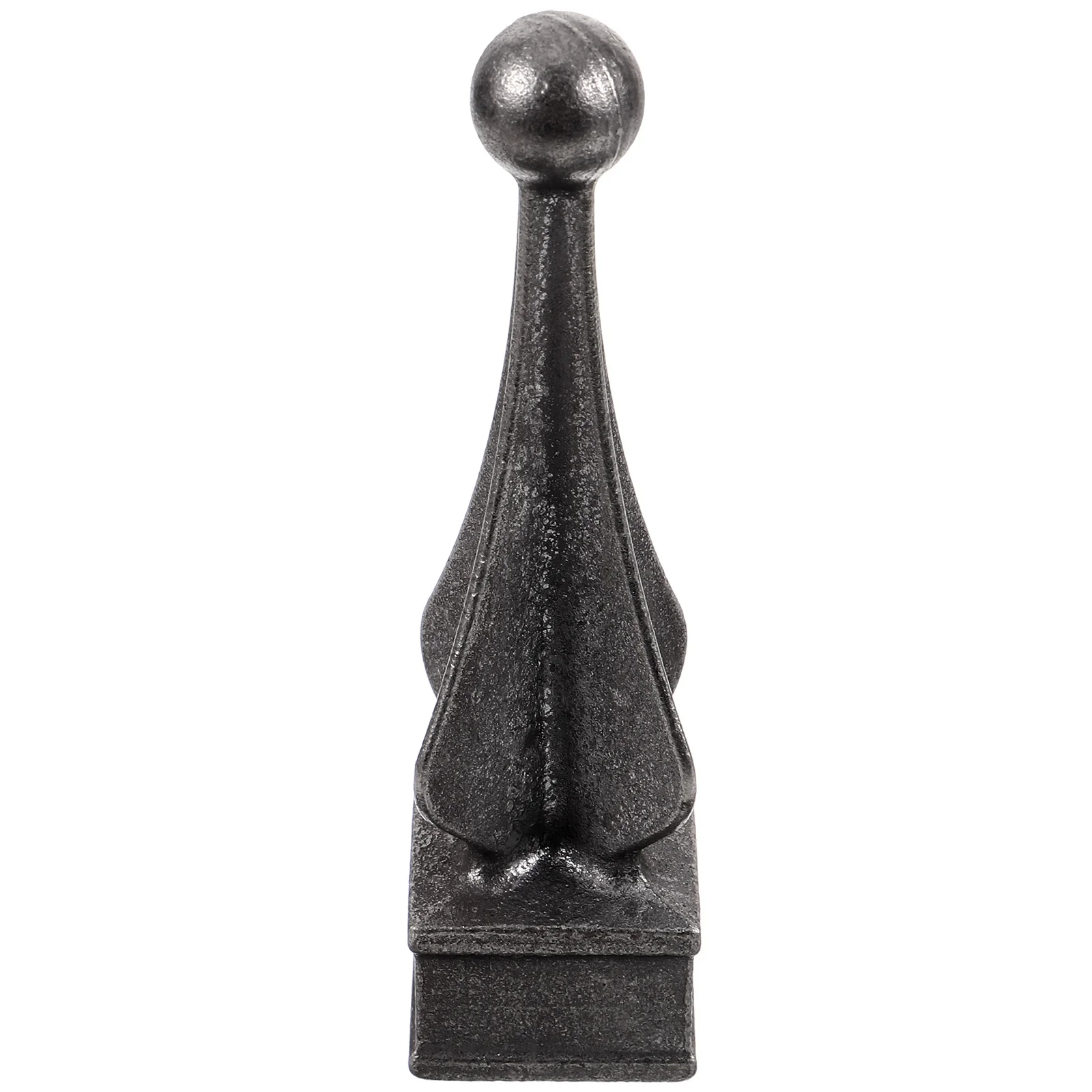 

Decorative Metal Fence Finial Farmhouse Topper Simple Design Durable Rustproof Unique Look Fencing Parts