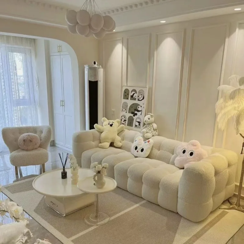 

Double Floor Living Room Sofas Large Comfortable Lounge Relax Sofa Apartment Soft Muebles Para Habitacion Home Furniture