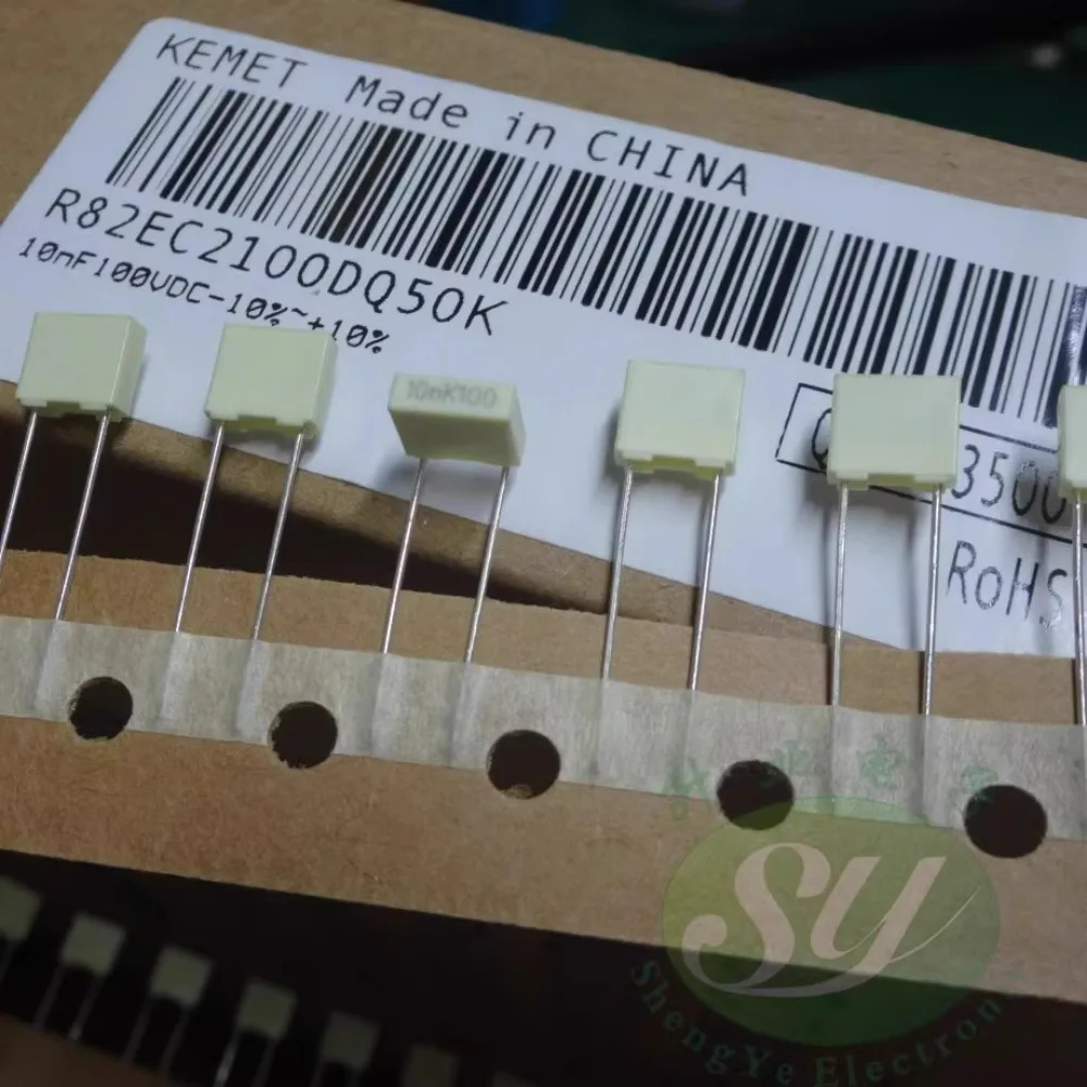 

20PCS AV 0.01uf/100V 10nf 103 Brand new 5mm film capacitor R82EC2100DQ50K