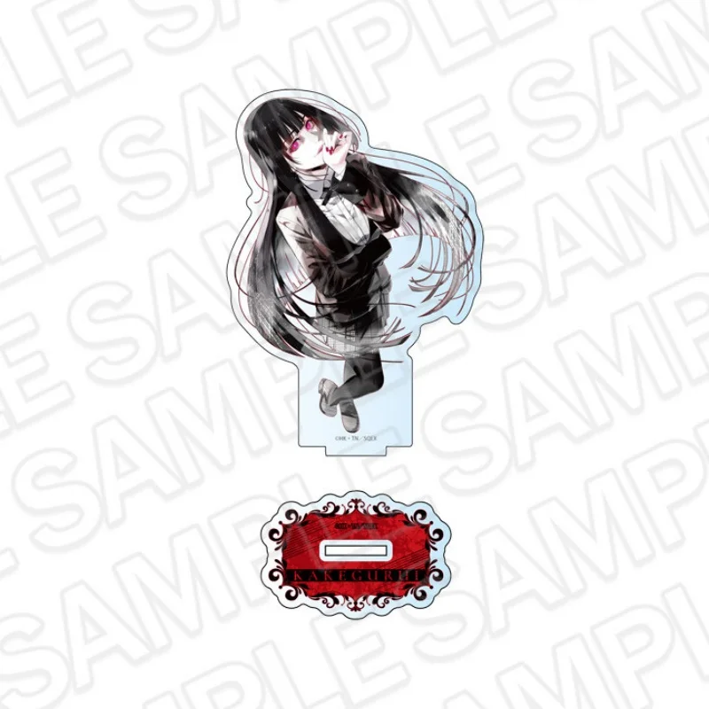Anime Kakegurui PALE TONE Series Vol.4 Yumeko Jabami Acrylic Stand Model Plate Keychains Desktop Ornament