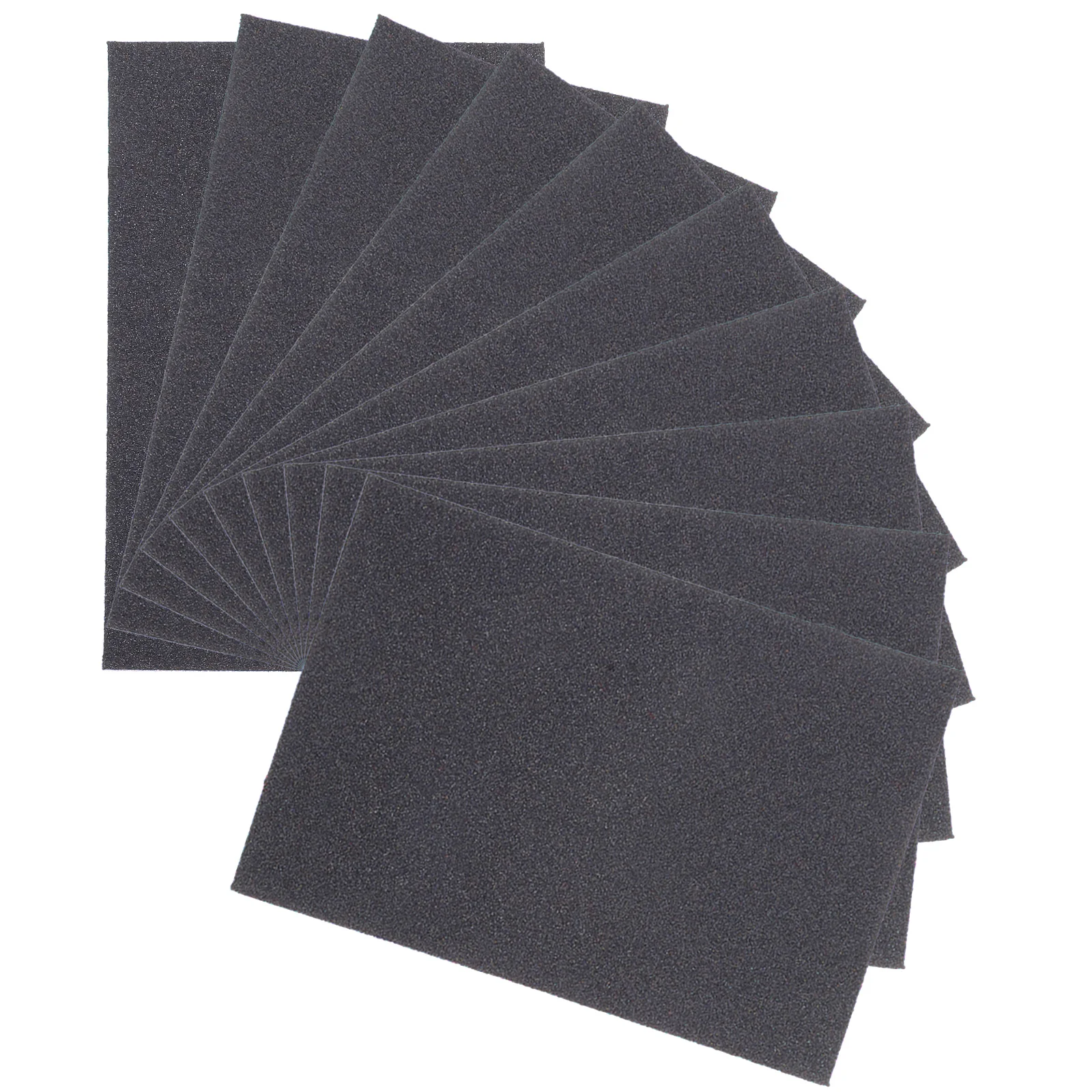 

10pcs Sponge Polishing S paper Liquid Assortment Fine Roll Wet Dry Block Velvet Backing Washable
