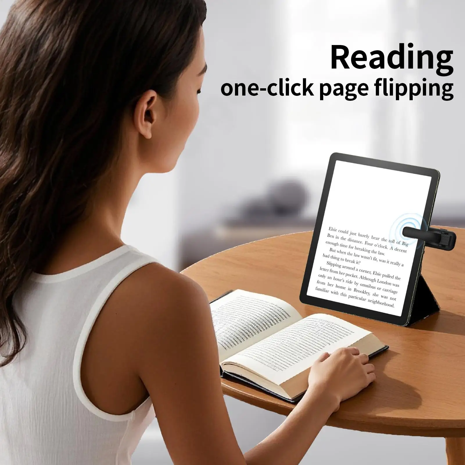 

Переворачиватель страниц электронной книги, портативный переворачиватель страниц для электронной книги, эргономичный дизайн, принадлежности для электронного устройства для жены, сына, семьи, мальчиков, дочери