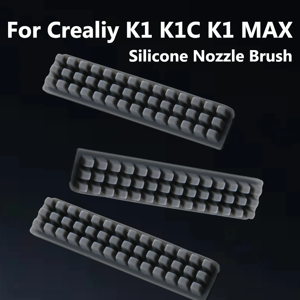 

Насадка-клоочиститель для Creality K1 K1C K1 MAX, силиконовая щетка, насадка для 3D-принтера, инструмент для K1C, аксессуары, детали 3D-принтера