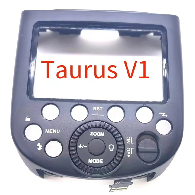 Tylna Pokrywa + Panel Przycisków Wyboru Trybów Obrotowy Pokrętło Bez Ekranu LCD Część do Lampy Błyskowej Godox V1 Speedlite