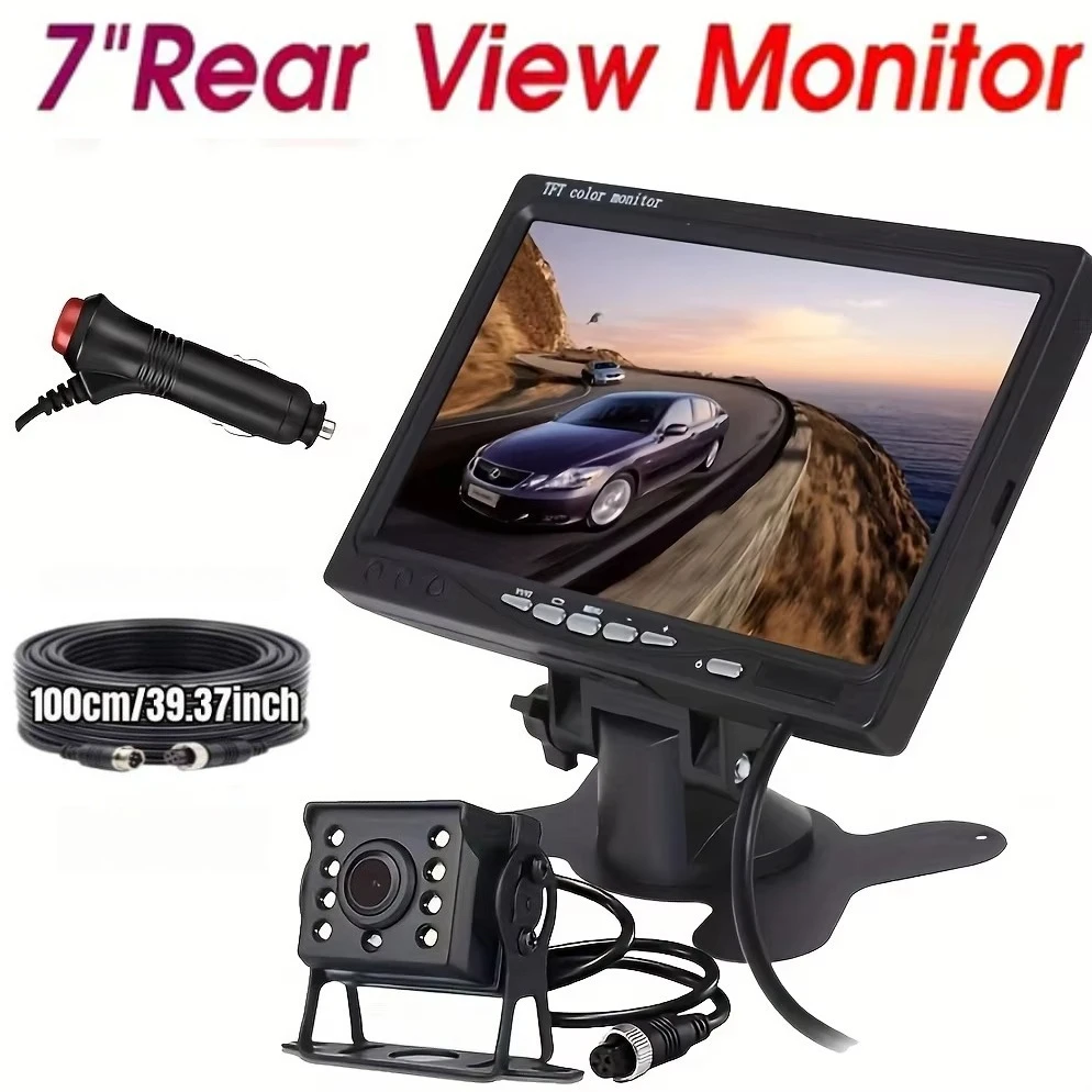 Night Vision HD TFT Color Monitor, 7