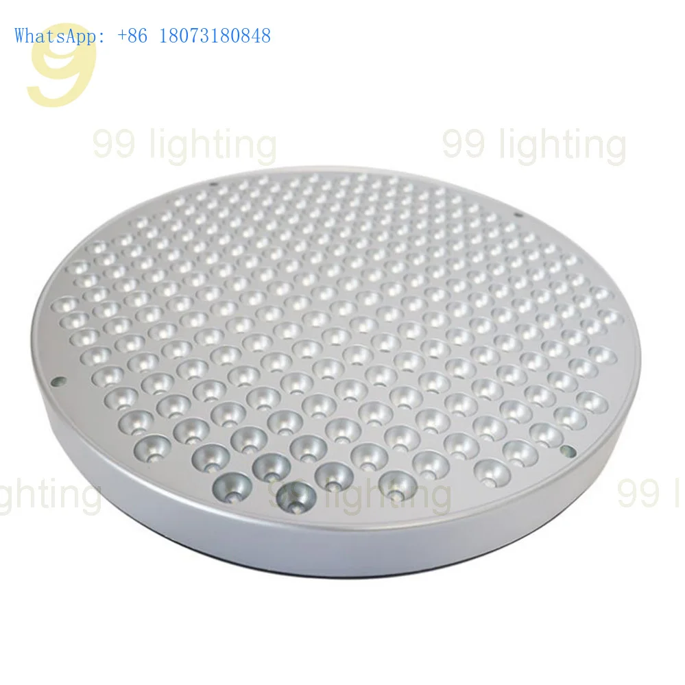 Gran oferta, 50W, plántulas de crecimiento de plantas, OVNI redondo para hidroponía, Panel de lámpara de interior, bombilla UV IR con 250 LED